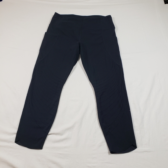 Members Mark Pants - Members Mark Active Pocket Legging Capris Mesh Athletic Yoga Womens Black Pants